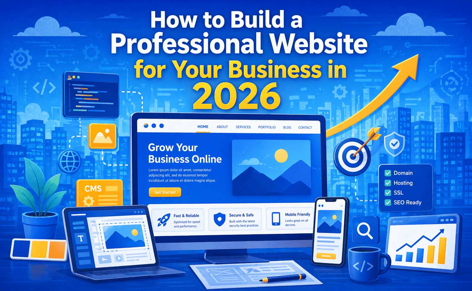 How to Build a Professional Website for Your Business in 2026
