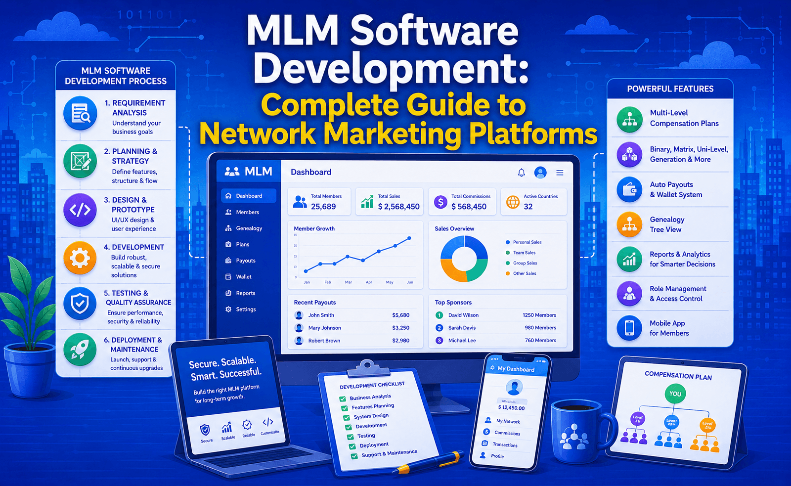MLM Software Development: Complete Guide to Network Marketing Platforms