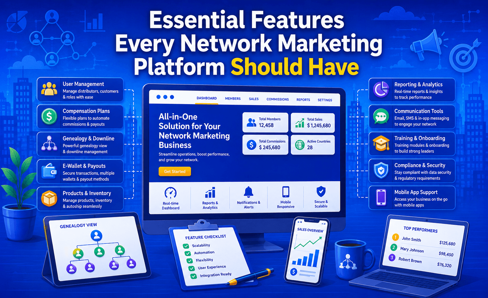 Essential Features Every Network Marketing Platform Should Have