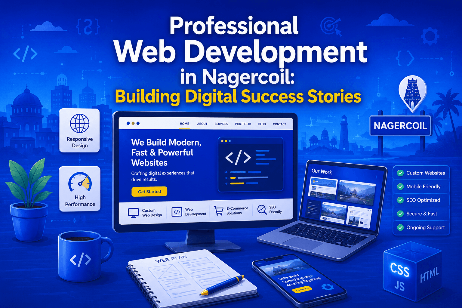 Professional Web Development in Nagercoil: Building Digital Success Stories