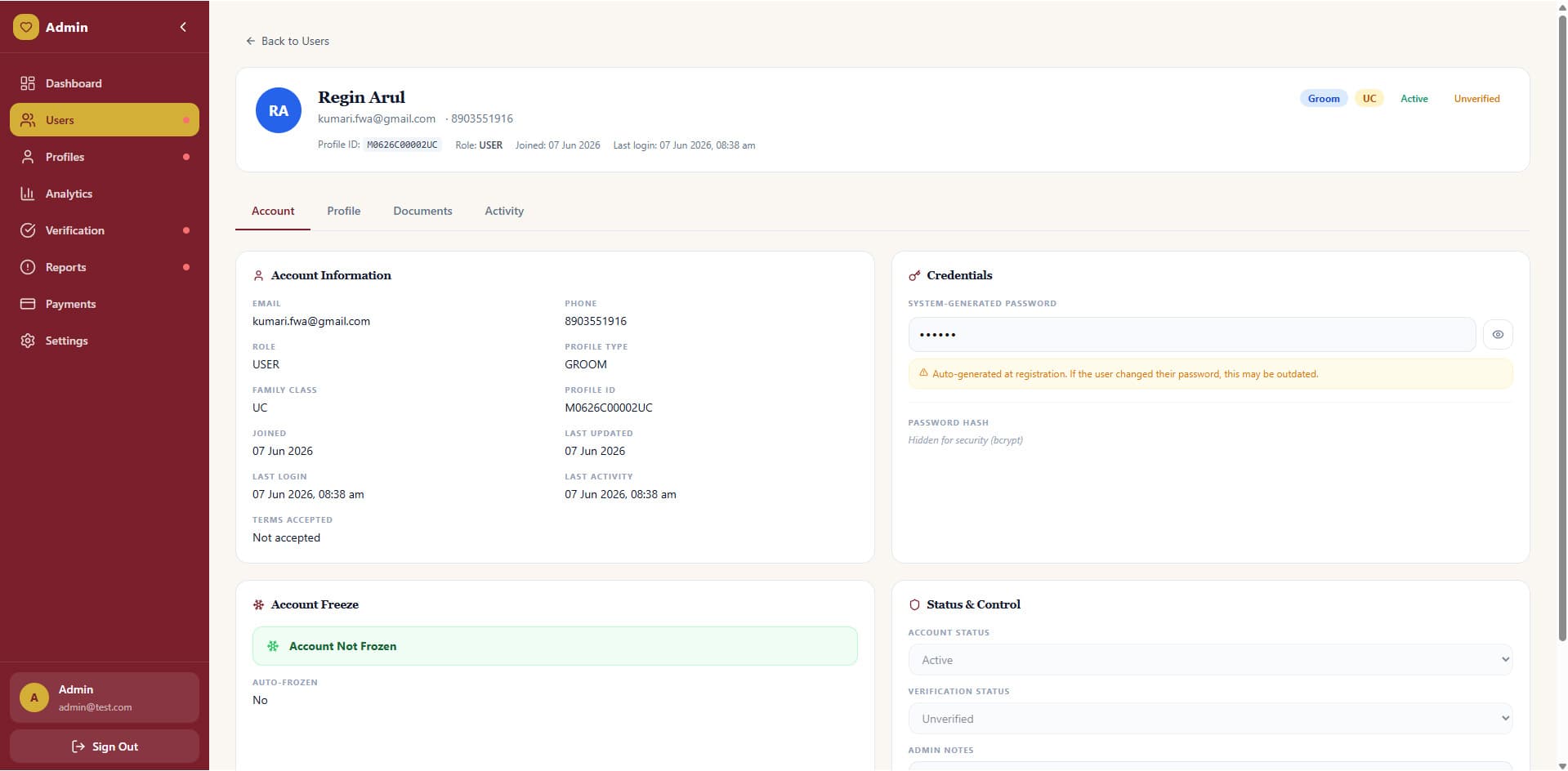 QDCODEX matrimony application — Membership and subscription plans