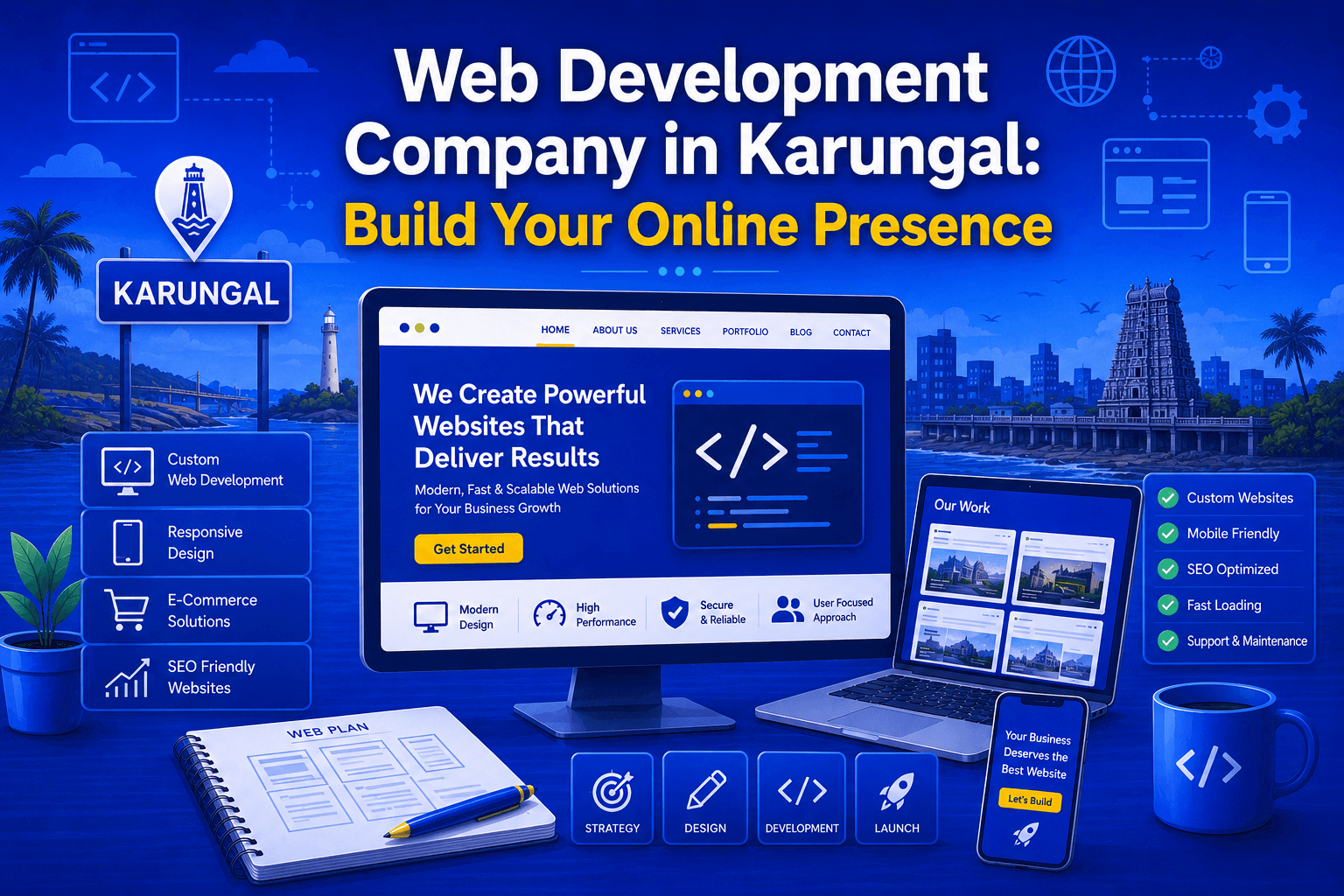 Web Development Company in Karungal: Build Your Online Presence